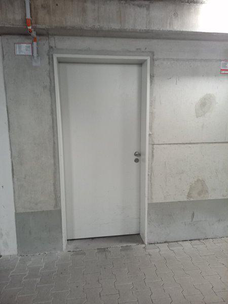 Brandschutztür im Keller